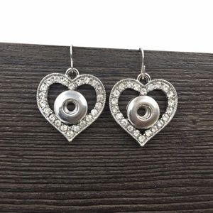 Versatile Snap-On Jewel Earrings (Jewels Included)